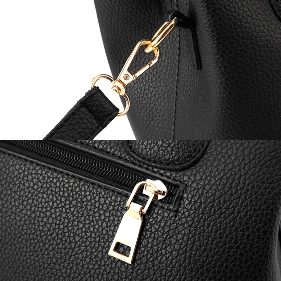 Elnora Crossbody Tote Çanta – Ayarlanabilir Omuz Askılı, Şık ve Geniş Çanta