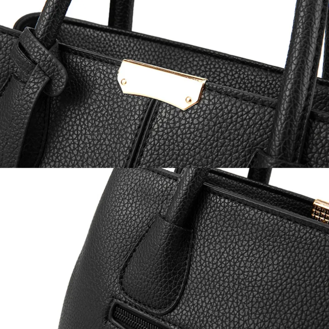 Elnora Crossbody Tote Çanta – Ayarlanabilir Omuz Askılı, Şık ve Geniş Çanta