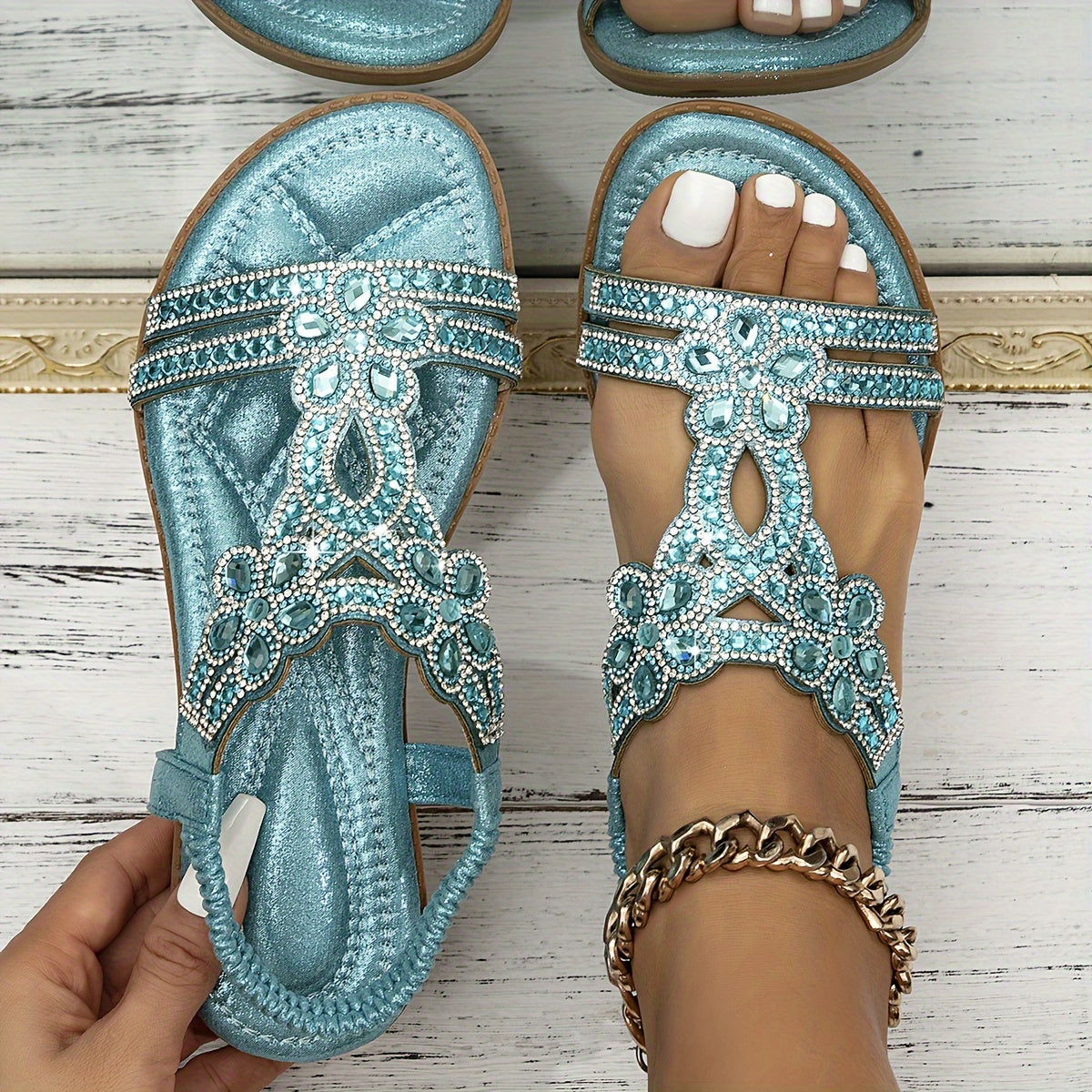 Aria Kadın Ortopedik Sandalet – Nefes Alabilen Tasarımlı Rahat Boho Stil
