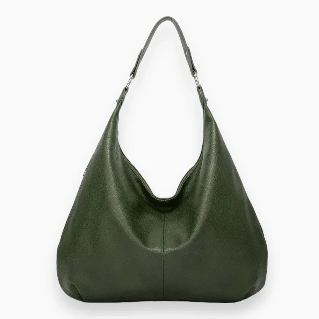 Maya Hobo Çanta – Sofistike Görünüm için Minimalist ve Zarif Vegan Deri Çanta