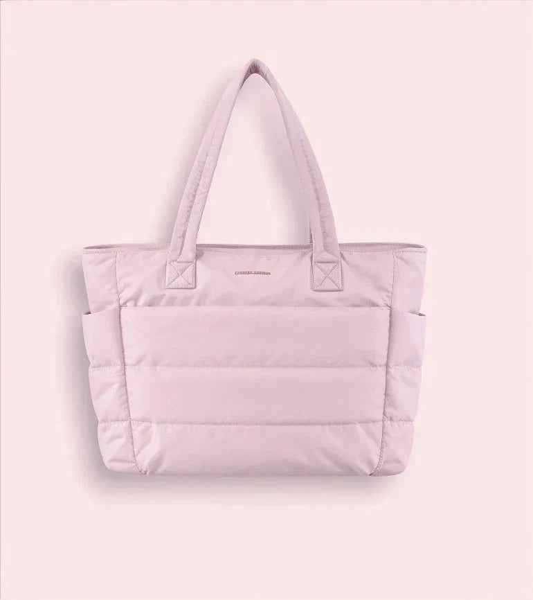 Arianna Kadın Puffer Tote Çantası – Geniş, Su Geçirmez Çanta Modern Tasarım ve Laptop Bölmesi ile
